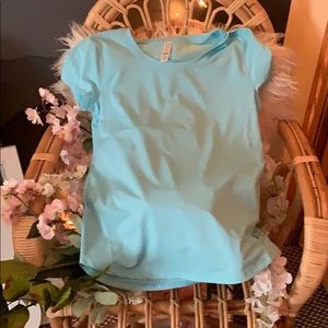 Under armor light teal work out T-shirt